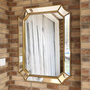 Personnaliser Nouveau Design Miroir Cercle Argent Mur Abstrait Miroir Décoratif en Acier Inoxydable Vente Directe d'Usine Miroir <span class=keywords><strong>Meubles</strong></span> - Product Image 3