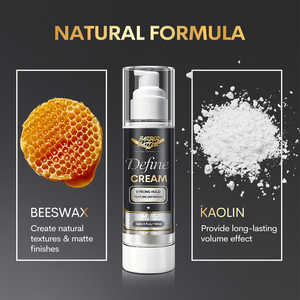 Votre logo Define Crème coiffante pour hommes Marque privée Personnalisation Barbershops Salons de <span class=keywords><strong>coiffure</strong></span> Lotion coiffante - Product Image 6