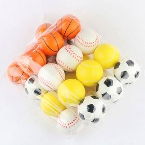 Ballons promotionnels en mousse pour enfants et adultes : mini baseball, football, basketball, soccer, jouet anti-stress, jeu, décoration de fête - Product Image 4