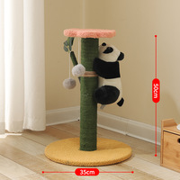 Arbre à chat avec structure intégrée, échelle d'escalade rotative, griffoir en sisal écologique, plateforme de saut et nid en coton
