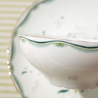 Service à thé en porcelaine fine Royal Real Fine Bone China 45 % 200 ml, tasse et soucoupe, céramique lisse de style arabe, pour la maison