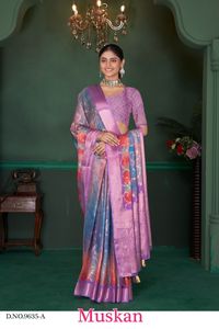 Haute qualité doux Georgette fête porter Saree pour les femmes Designer Saree Bollywood brodé mariée Saree pour la vente en gros - Product Image 3