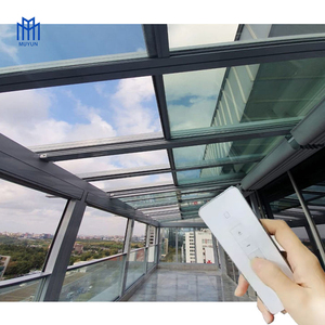 Muyun kim tự tháp trượt cửa sổ trần nhà cơ giới hiện đại cửa sổ mái nhà nhân tạo - Product Image 6