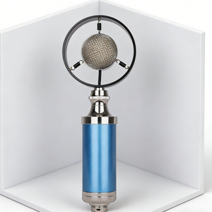 Microphone à condensateur professionnel filaire rétro MY MIC T4 pour enregistrement en studio, idéal pour <span class=keywords><strong>YouTube</strong></span>, diffusion en direct et chant - Product Image 4