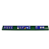 Support de rangement élégant vert pour Mahjong et Domino, idéal pour les amateurs de Mahjong – Cadeau parfait pour les collectionneurs