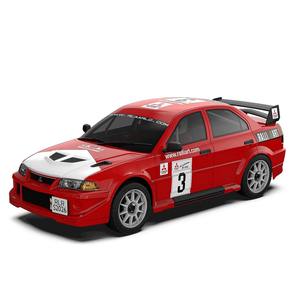 RLAARLO SLEVO 1/7 <span class=keywords><strong>Mitsubishi</strong></span> EVO 6.5 TME 4WD Auto de Rally RC sin Escobillas, ESC de 180A, 4274 6S, Servo de 45kg, RTR - Product Image 1