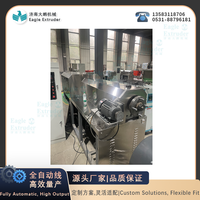 Machine d'extrusion et de formage à vis unique à contrôle de température intelligent pour gâteaux de riz fourrés / chips 3D