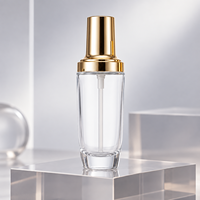 Ensemble d'emballages cosmétiques en verre personnalisés 20ml 30ml 50ml 100ml 120ml Flacons pompe pour sérum et lotion 20g 30g 50g Pots à crème
