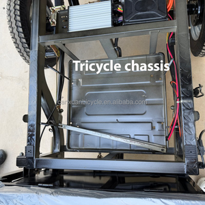 Triciclo Eléctrico para Adultos de Tres Ruedas, Motor Central de 60V y 1000W sin Escobillas, para Uso de Pasajeros, LS-S13-2, con Luces LED de Alta Luminosidad - Product Image 5