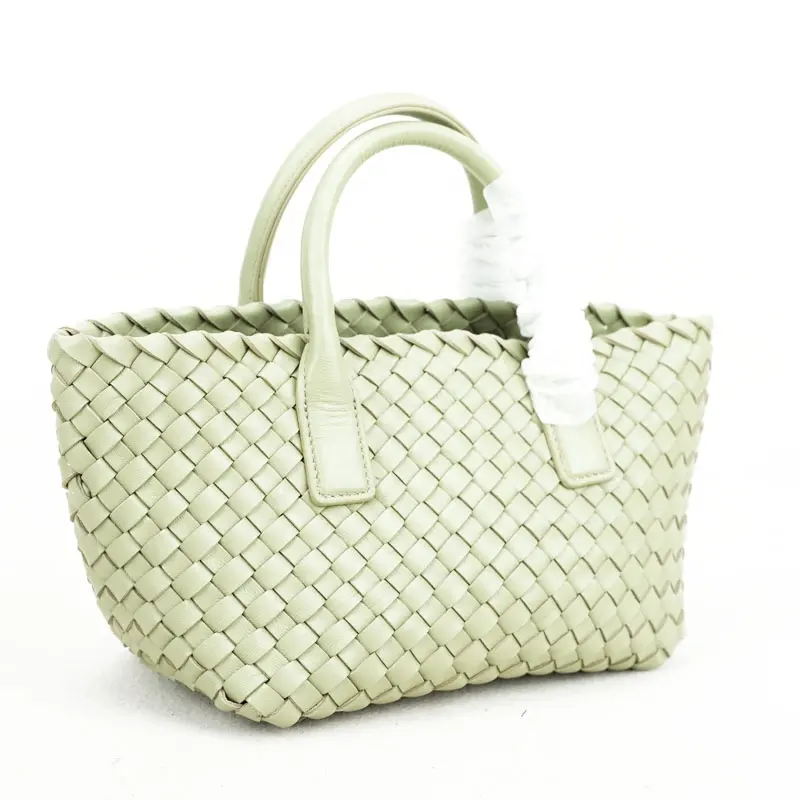 Lambskin Woven Handbags Designer Tote Bags Brand Name Woven Bags Women Purse OEM Leather Bags Factory Totes Custom Made Lady