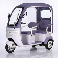 Triciclo Eléctrico de Pasajeros de Gran Potencia, Tres Ruedas, 60V/72V, en Oferta, Venta Caliente, Fábrica OEM