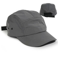 Gorra de Nailon Personalizada con Logotipo, Material de Nailon, Sin Estructura, Ala Curva, 5 Paneles, Ligera, Impermeable, Gorra de Surf, Gorra de Campamento, Gorra para Correr