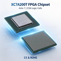 Circuito Integrado FPGA Artix 7 XC7A200T-2FBG484I, 215K Celdas Lógicas, 740 Slices DSP, Transceptor GTP, Chip Industrial
