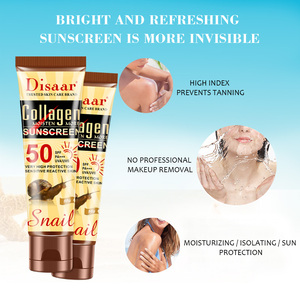 Disaar colágeno bloqueador solar 50ml Crema SPF 50 Caracol crema solar - Product Image 4