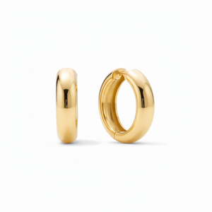 Colgantes y Dijes de Moda con Aros Grandes y Gruesos - Product Image 1