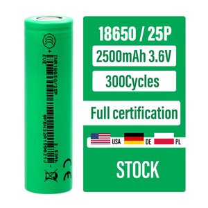Batterie cylindrique rechargeable au lithium-ion Cellule INR18650 25P Batterie Li-ion <span class=keywords><strong>18650</strong></span> 2500mah <span class=keywords><strong>9wh</strong></span> 3.6v - Product Image 6