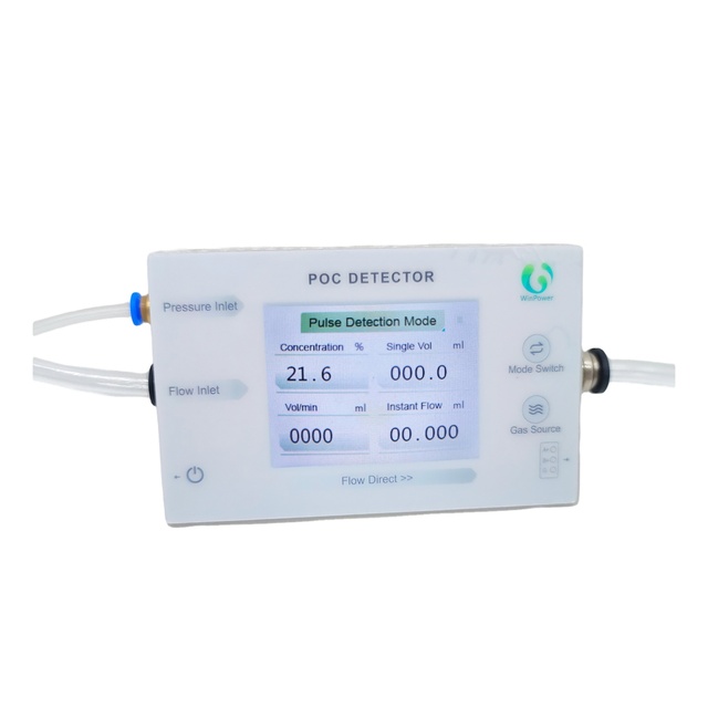 RP-A01 Portable Ultrasonic Oxygen Analyzer Pulsed Flow O2 for Test System for Detecting Oxygen Purity Flow Pressure 21-95.6%