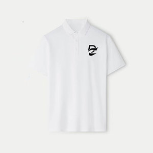 Ice Silk Polo Shirt Soft Light Anti Transparent Customizable Logo Lightweight Breathable Business Casual Commute ShortSleeve Top