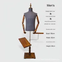 Mannequin de Vitrine Demi-Longueur en Plastique Haut de Gamme, Présentoir pour Costume d'Affaires, pour Magasin de Vêtements Hommes, Femmes, Enfants