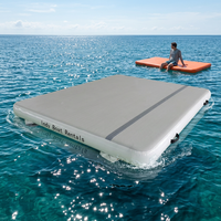Plateforme flottante gonflable de haute qualité, ponton gonflable, plateforme flottante pour l'océan