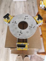 Base de montage magnétique personnalisable pour robot, fixation magnétique commutable pour le positionnement des cobots de soudage
