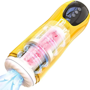 Masturbateur masculin automatique à 7 modes de poussée et de rotation, Godet de masturbation électrique, Godet de poche pour pénis, Jouet sexuel pour hommes - Product Image 6