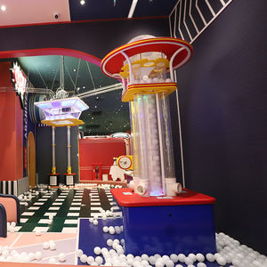 Maison de jeux intérieure pour enfants, balles canon, air blaster, doux - Product Image 6