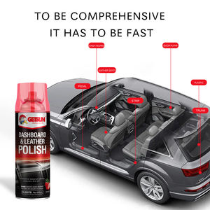 Cire en spray pour <span class=keywords><strong>tableau</strong></span> <span class=keywords><strong>de</strong></span> <span class=keywords><strong>bord</strong></span> en cuir d'intérieur <span class=keywords><strong>de</strong></span> voiture Getsun, parfum fraise, 450 ml, haute efficacité - Product Image 4