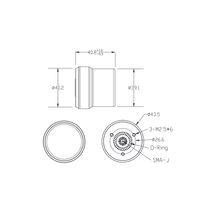 Module GNSS GPS avec antenne réceptrice, antenne hélicoïdale à quatre bras, antenne hélicoïdale pour drone GNSS GPS RTK, antenne de navigation pour drone