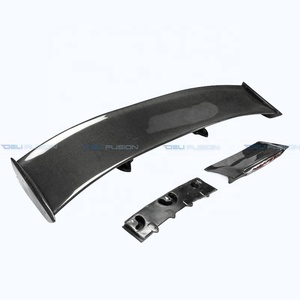 สปอยเลอร์หลังคาร์บอนไฟเบอร์ทรง Nsmo สำหรับ Nissan GTR R35 ปี 2008-2023 พร้อมไฟเบรก LED สีแดง - Product Image 5