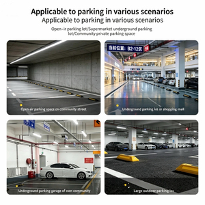 Prix d'usine – Butée de roue en caoutchouc réfléchissante haute visibilité de 200 cm pour parking, garage et allée - Product Image 6