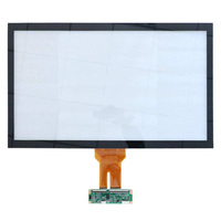Panel Táctil Capacitivo Industrial ZEELANG de 15.6 Pulgadas, IliTek2520, Interfaz USB, Pantalla Multitáctil de 10 Puntos, Vidrio Templado