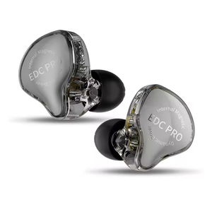 Auricolari Cablati KZ EDC Pro, Cuffie In-Ear HiFi con Bassi Potenti, Cavo Staccabile, per Musica, DJ, Sport, con Cancellazione del Rumore - Product Image 2