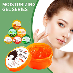 도매 300g 순수 천연 유기농 얼굴 스킨 케어 알로에 베라 꿀 오이 코직산 진정 보습 젤 - Product Image 2