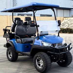 Voiture de golf électrique chinoise XCEGO de haute qualité, 4 places, batterie lithium 60V, 30 km/h, voiture de tourisme certifiée CE - Product Image 1
