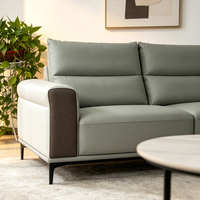 Ensemble de canapé-lit en bois moderne nordique, ergonomique, 1/3 places, rembourré en éponge, canapé de luxe pour salon