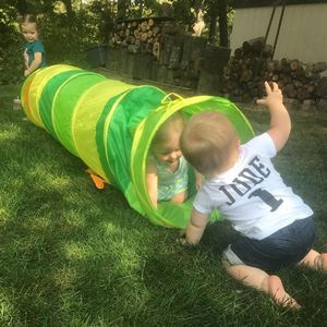 อุโมงค์สำหรับเด็กเต็นท์เด็กแบบป๊อปอัป6ฟุตท่อของเล่นสำหรับคลานในร่มและกลางแจ้งการตั้งแคมป์การคลานของเล่นสนุกๆ - Product Image 5