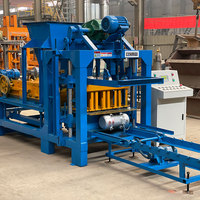 Machine de fabrication de blocs de béton pleins et creux CANMAX QT4-25PLC-A pour pavés autobloquants – Prix