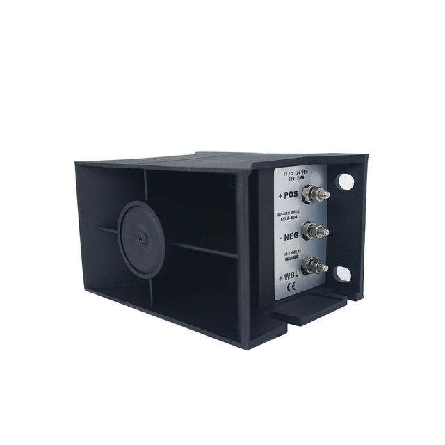 DC12-80V 87-112dB Adjustable 3-Tone Reverse Buzzer | IP67 Heavy Truck Alarm