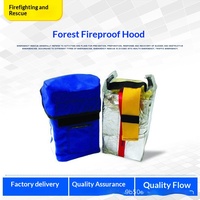 Bouclier de sauvetage ignifuge et isolant thermique résistant aux hautes températures, tente anti-feu forestier, capuche de lutte et d'évitement des incendies