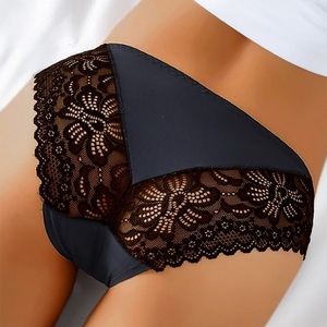 Mutandine in Pizzo per <span class=keywords><strong>Donna</strong></span>, Lingerie Sexy Intima, <span class=keywords><strong>Slip</strong></span> in Nylon Trasparente, Biancheria Intima Femminile - Product Image 1