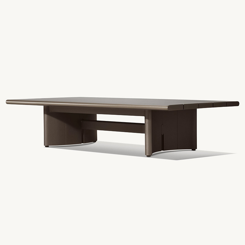 Coffee table 122cm-aluminum alloy