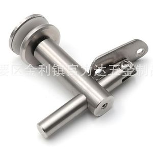 Stainless Steel Glass Connector Curved Movable Support Frame Fixed Bracket Stair Handrail Accessories <b>Wall</b> Bracket Household - Product Image 4