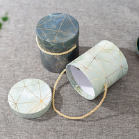 Vente en gros d'usine de Offre Spéciale cabine en marbre rigide de luxe personnalisée boîte à fleurs en seau avec votre propre logo