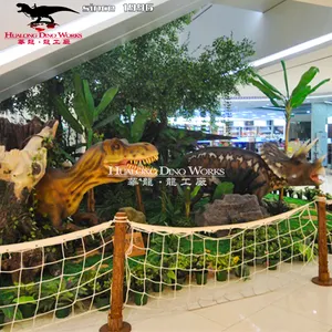 Haneli kontrol animatronic t-rex dinozor jurassic park noel tatili sıcak satış