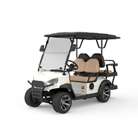 Meilleures ventes Voiturette de golf électrique Fournisseur de la Chine Châssis inférieur batterie au lithium Voiture de golf à la mode sûre Voiture électrique