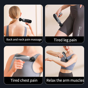 Mini pistola fascial masajeador de mano pistola hombro Oem gimnasio vibrador pistola de masaje profesional músculo relajación cuerpo espalda cuello - Product Image 3