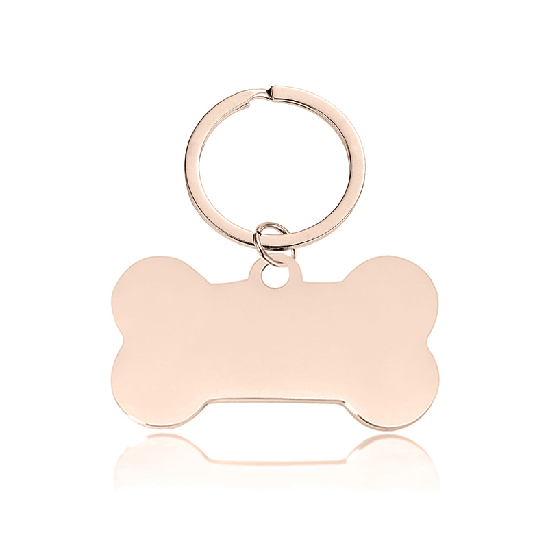 Os en or rose 50x28mm