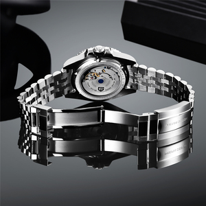 Neue PAGANI DESIGN 1662 Meteoritenmuster-Zifferblatt GMT Top-Marke Automatik Herren Luxusuhren - Product Image 5