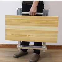 Table pliante de camping pour la maison, le bureau et l'extérieur, mobilier polyvalent pour la maison, table à manger pliante portable de haute qualité
